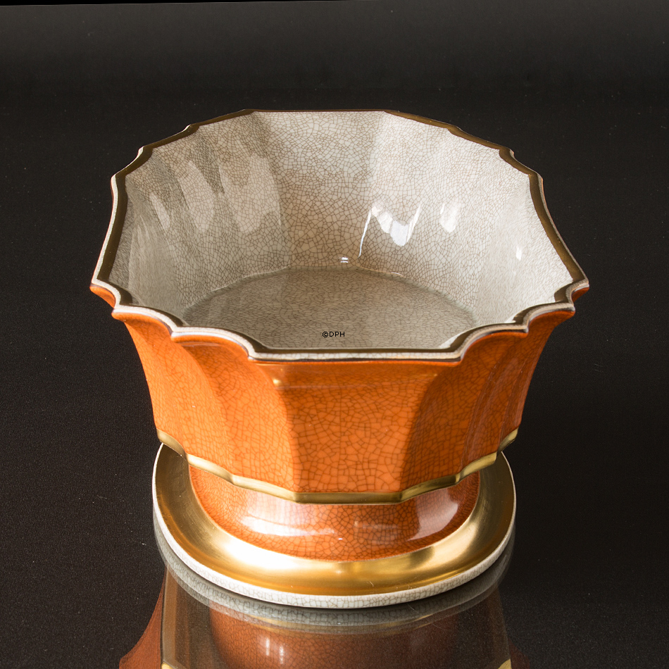 Schale Grau Craquele. 6, Royal Copenhagen Nr. 212-2616