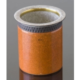 Orange Craquele Vase 8cm, Royal Copenhagen Nr. 212-2794