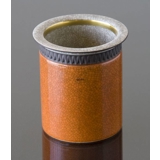 Orange Craquele Vase 8cm, Royal Copenhagen Nr. 212-2794