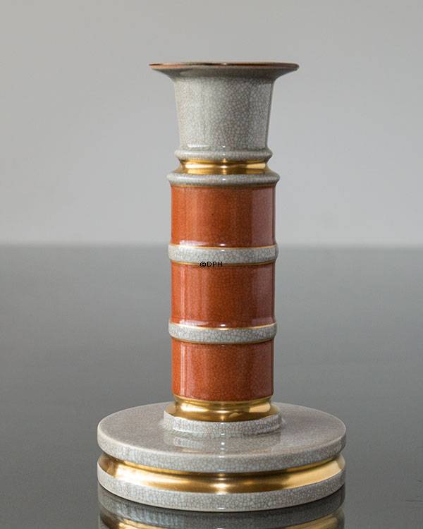 Leuchter orange Craquele, Royal Copenhagen Nr. 212-3338