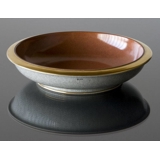 Schale mit orange Craquele (antikes Rot) Royal Copenhagen Nr. 212-3606