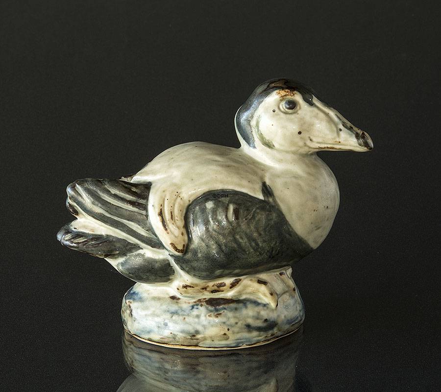Eider, Royal Copenhagen Steingut Figur Nr. 21410