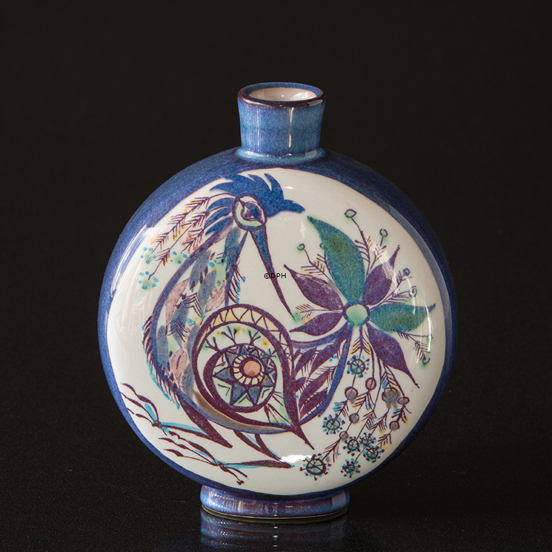 Runde Vase von Marianne Johanson, entworfen von Royal Copenhagen Nr. 217-3102