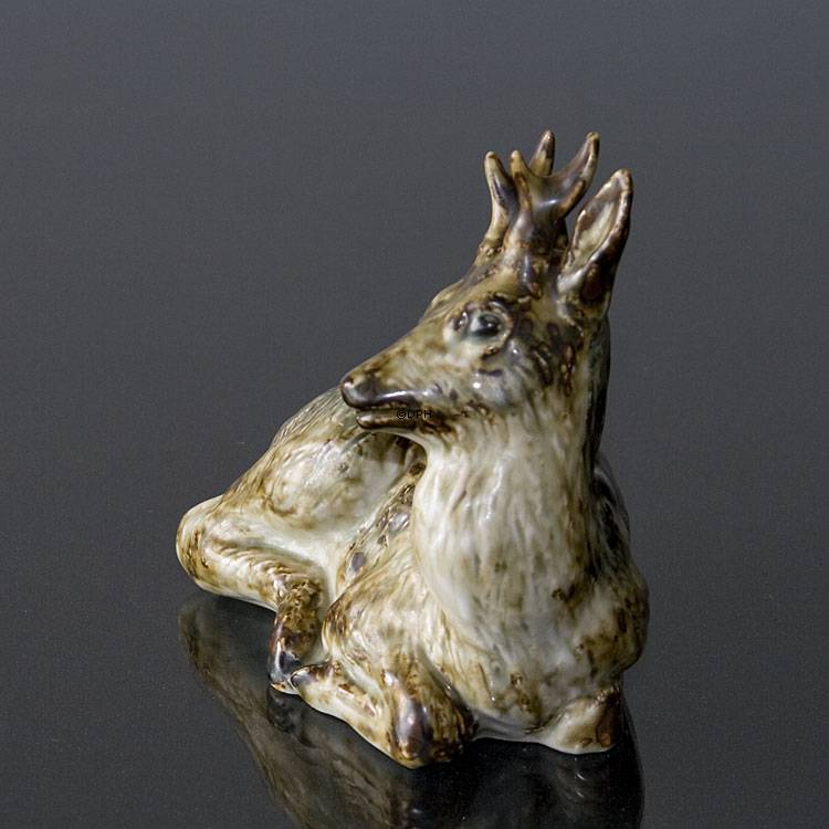 Hirsch, Royal Copenhagen Steingutfigur Nr. 22607