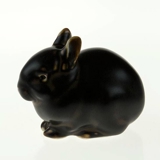 Kaninchen, Royal Copenhagen Steingut Figur Nr. 22653
