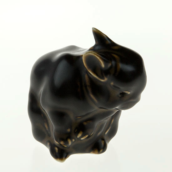 Junges Kaninchen, Royal Copenhagen Steingut Figur Nr. 22685