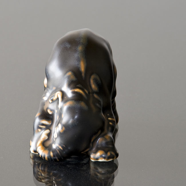 Elefant, Royal Copenhagen Steingut Figur Nr. 22743