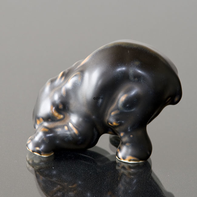 Elefant, Royal Copenhagen Steingut Figur Nr. 22743