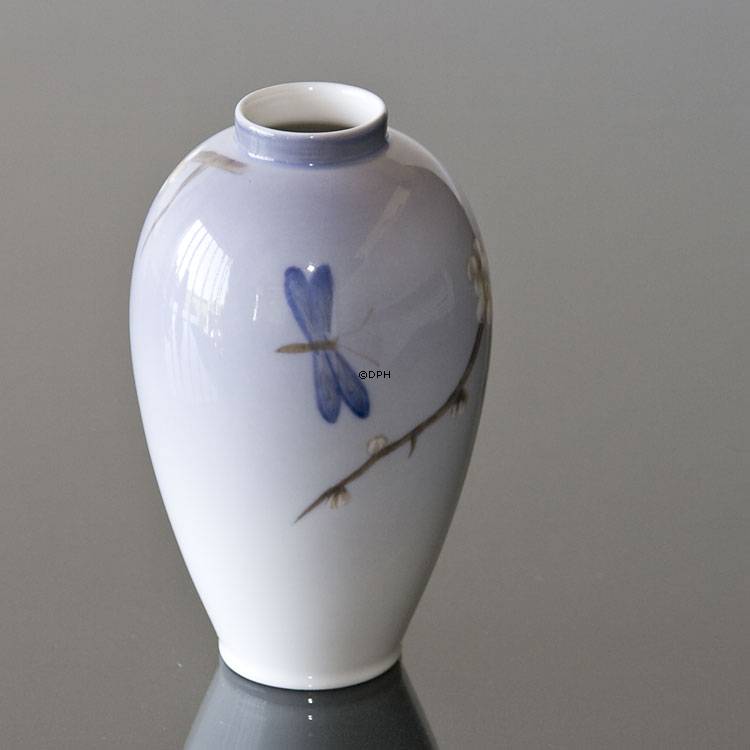 Vase mit Blume, Royal Copenhagen Nr. 2301-47-6 oder 2301-47B
