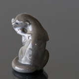 Otter mit Fisch, Royal Copenhagen Figur Nr. 2333