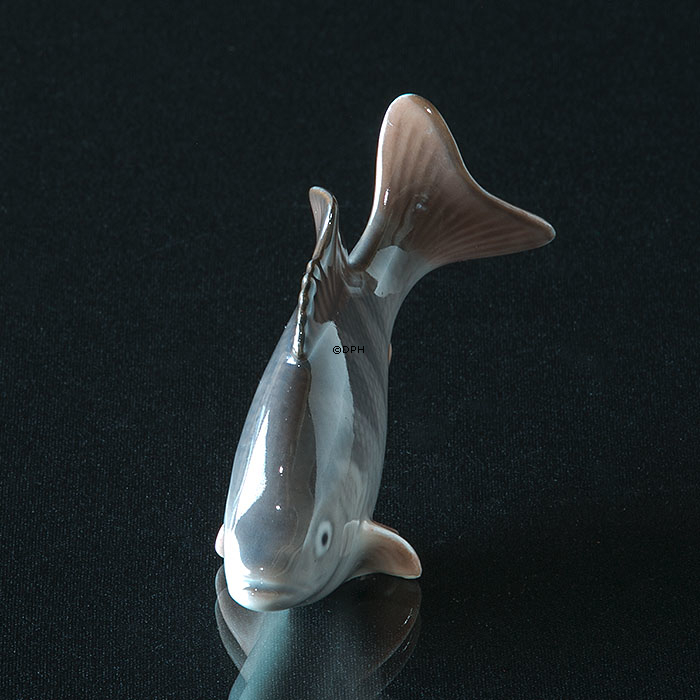 Amerikanischer Barsch, Royal Copenhagen Fisch Figur Nr. 2553