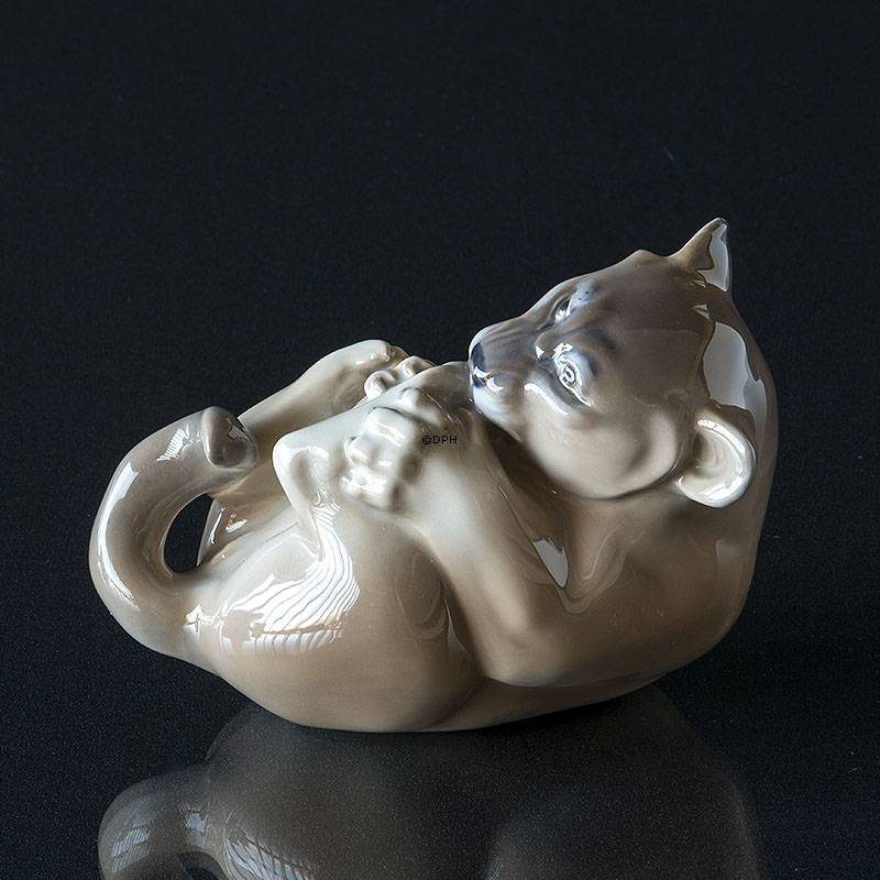 Löwenjunges, Royal Copenhagen Figur Nr. 2596