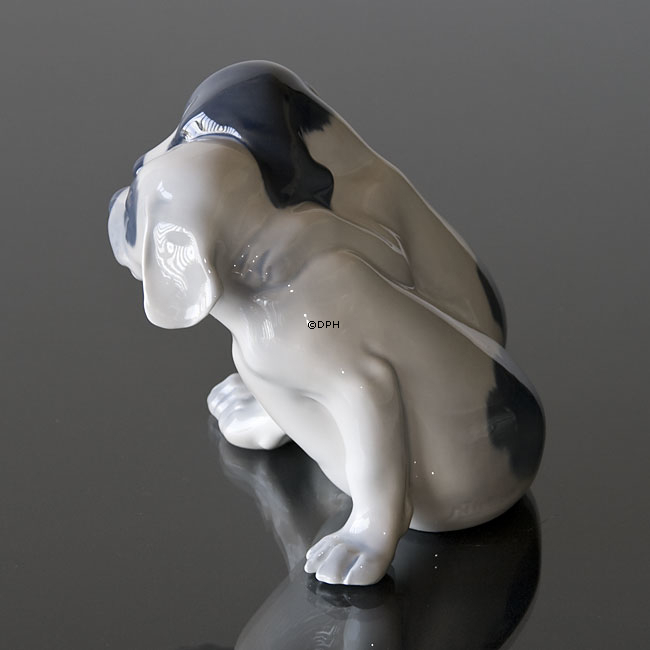 Glatthaariger Terrier, Royal Copenhagen Hundefigur, nr. 260