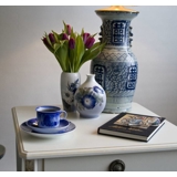 Vase mit Marguerite und Glockenblume, Royal Copenhagen Nr. 2651-235