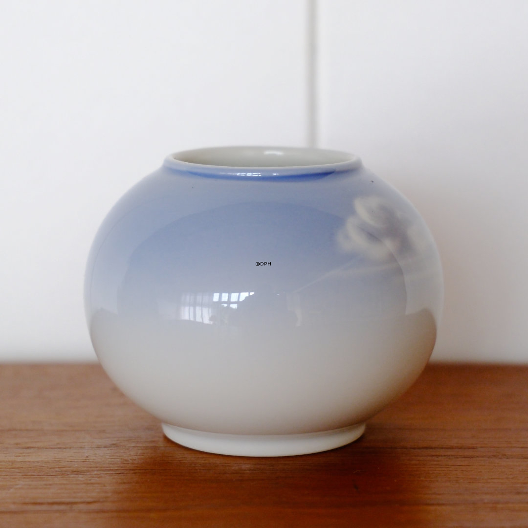 Vase mit Sperling, Royal Copenhagen Nr. 2671-42-5