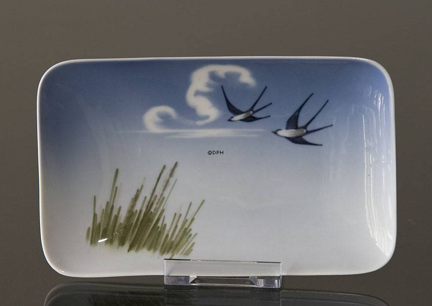 Vogel mit Schwalben, Royal Copenhagen Nr. 2671-861