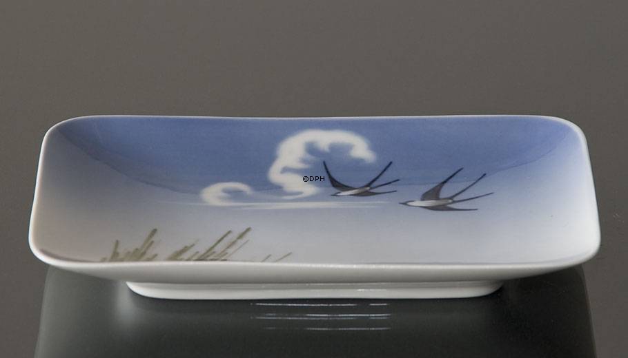 Vogel mit Schwalben, Royal Copenhagen Nr. 2671-861