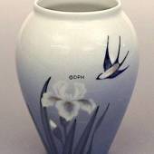 Vase mit Sperling, Royal Copenhagen Nr. 2676-271