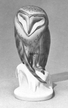Schleiereule, Royal Copenhagen Vogelfigur Nr. 273