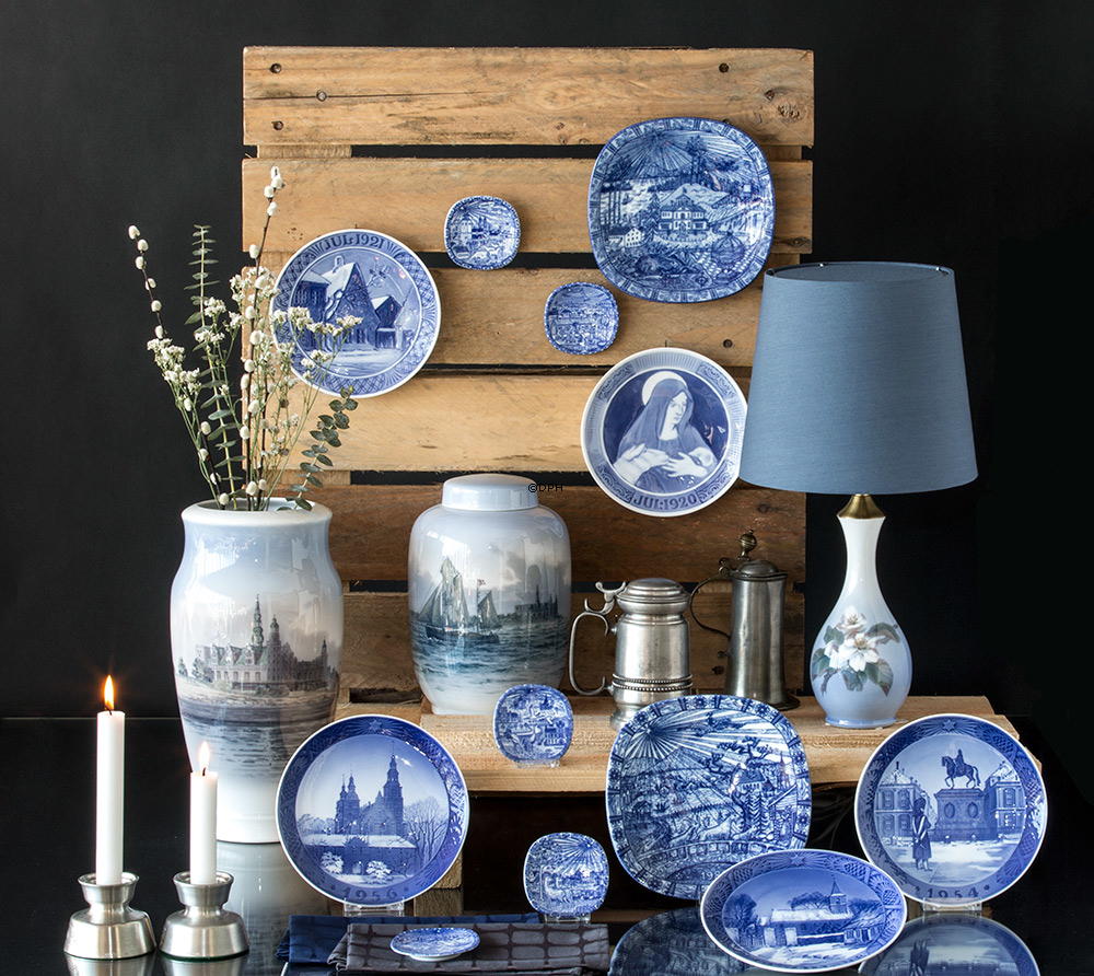 Vase mit Kronborg, Royal Copenhagen Nr. 2868-2040