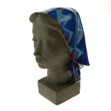 Steingut, Royal Copenhagen / Aluminia, Frau Büst, Damenfigur. Entworfen von Johannes Hedegaard, Nr. 2897-159