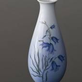 Vase mit blauer Glockenblume, Royal Copenhagen Nr. 2918-4055