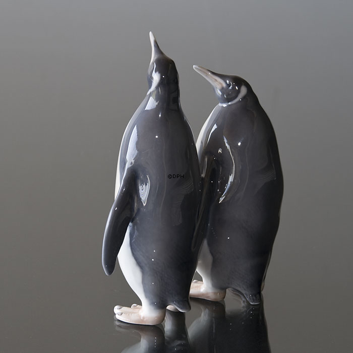 Pinguine, Royal Copenhagen Figur Nr. 2918