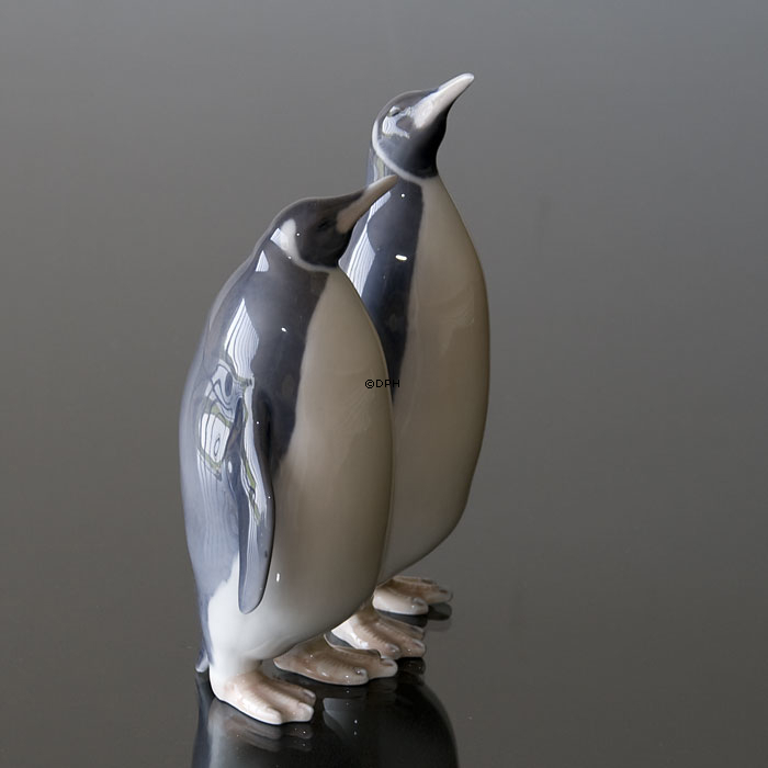 Pinguine, Royal Copenhagen Figur Nr. 2918