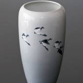 Vase mit fliegenden Enten, Royal Copenhagen Nr. 2929-1049