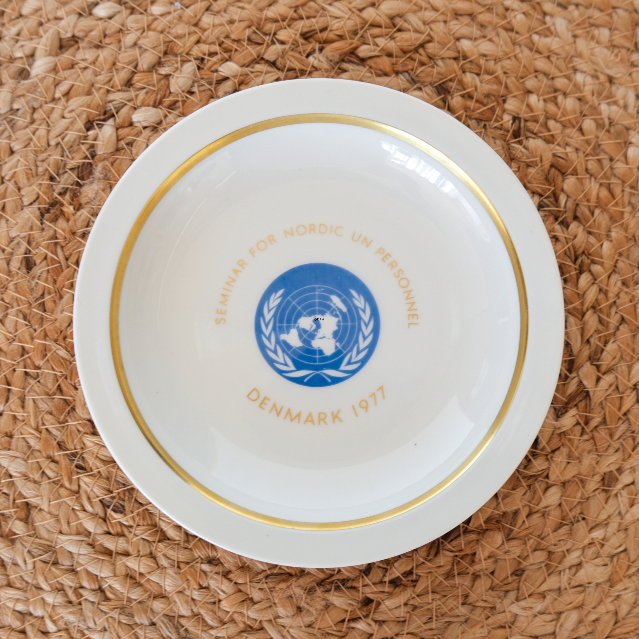 Royal Copenhagen Schale Seminar for Nordic UN Personnel 1977