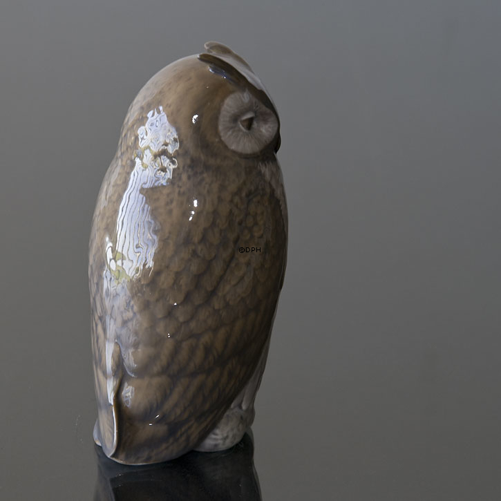 Eule, Royal Copenhagen Vogelfigur Nr. 2999