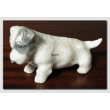 Sealyham Terrier 5cm, Royal Copenhagen Hundefigur Nr. 3086