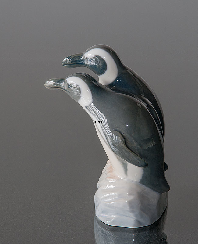 Pinguine, Royal Copenhagen Figur Nr. 3118