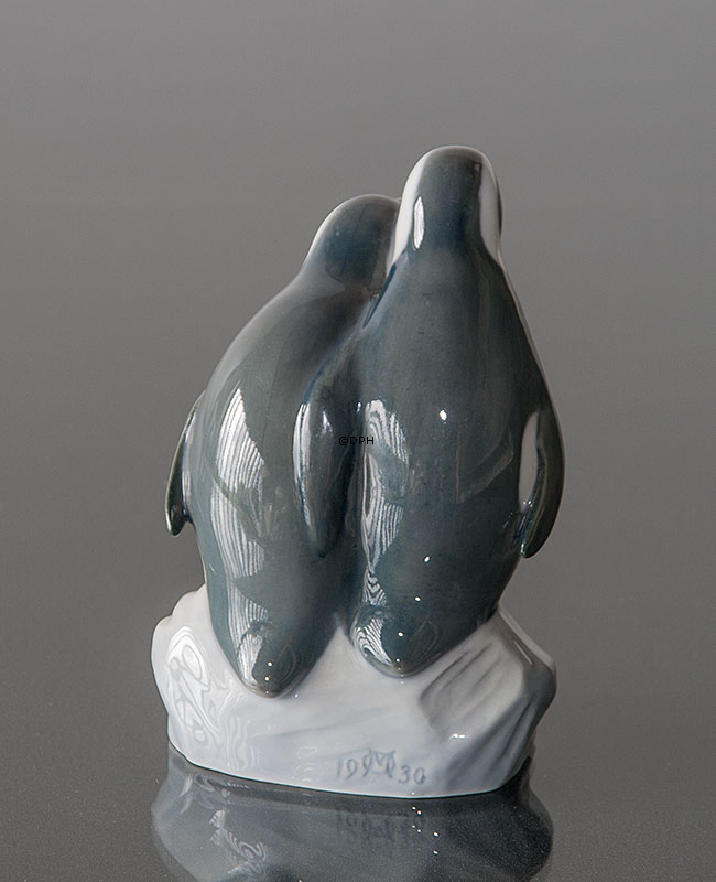 Pinguine, Royal Copenhagen Figur Nr. 3118
