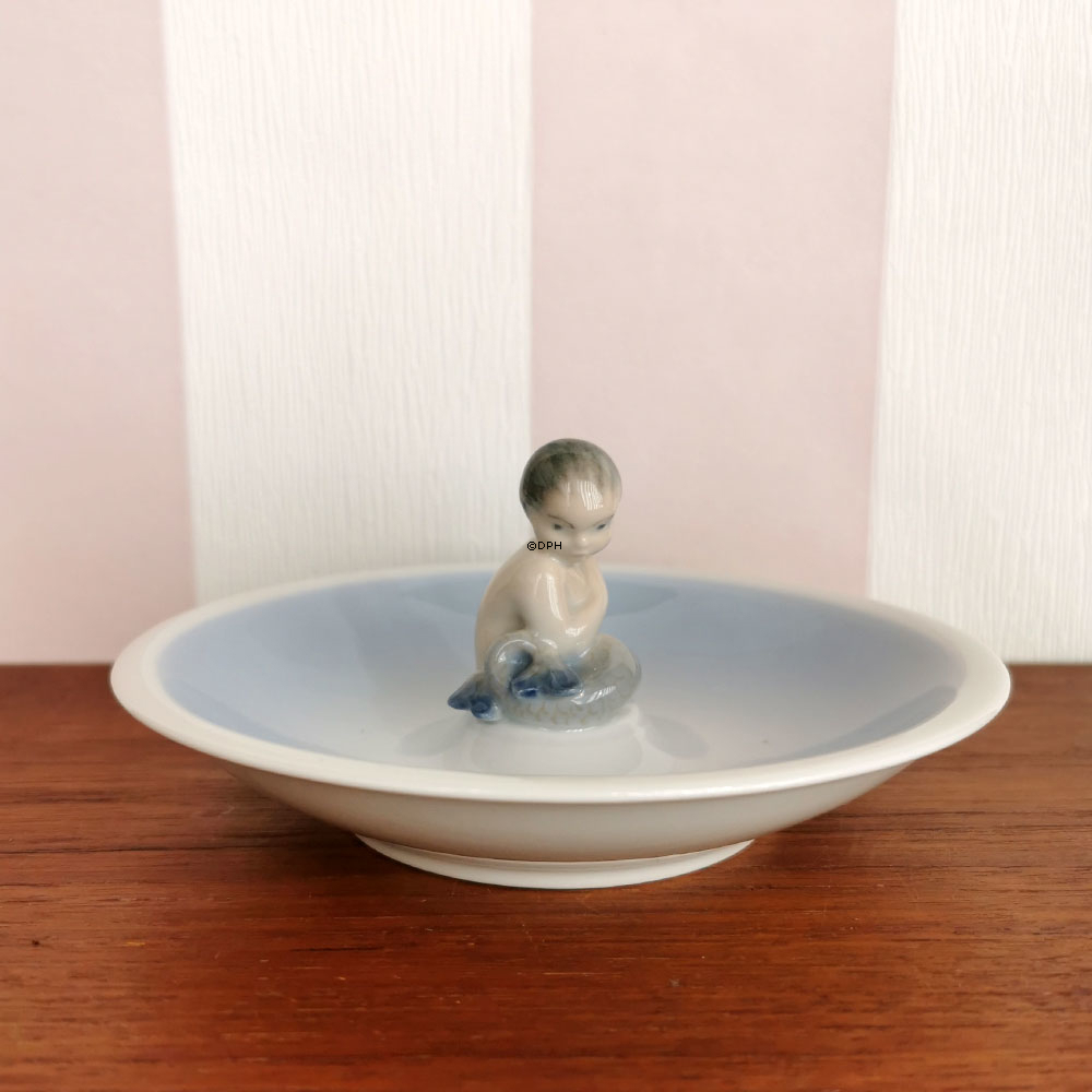 Schale mit Meerjungfrau, Royal Copenhagen Nr. 3231