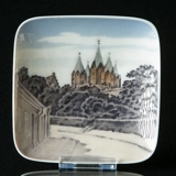 Schale mit der Kirche von Kalundborg, Royal Copenhagen Nr. 3347