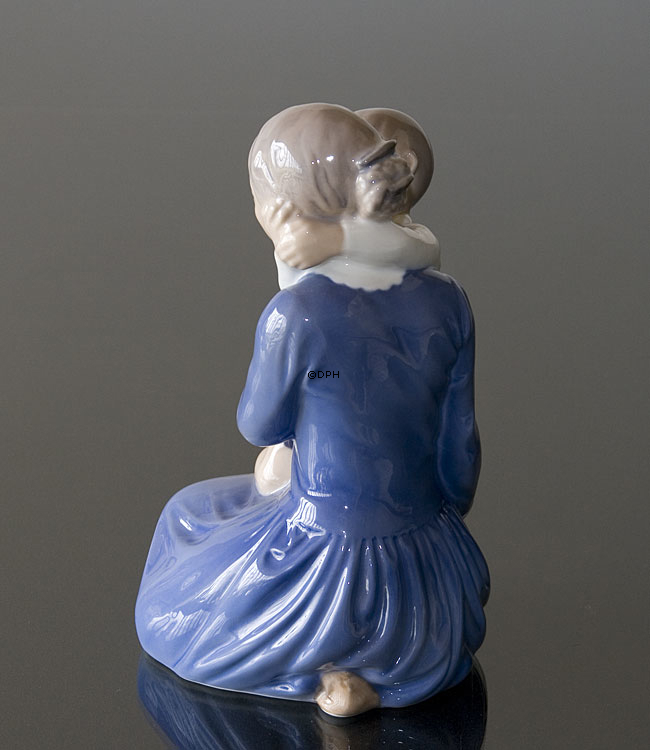 Mutter mit Kind, Royal Copenhagen Figur Nr. 3457