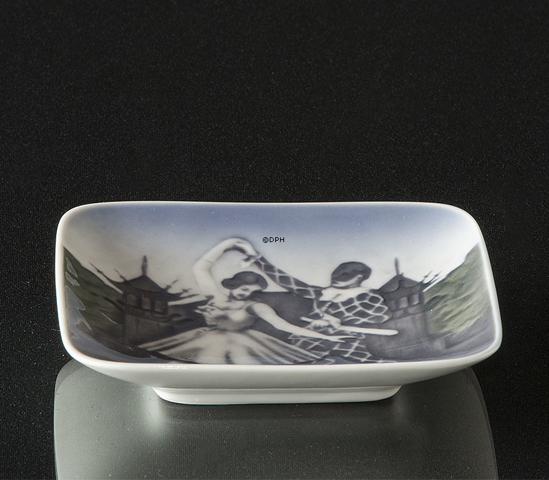 Schale mit Tivoli, Royal Copenhagen Nr. 3484