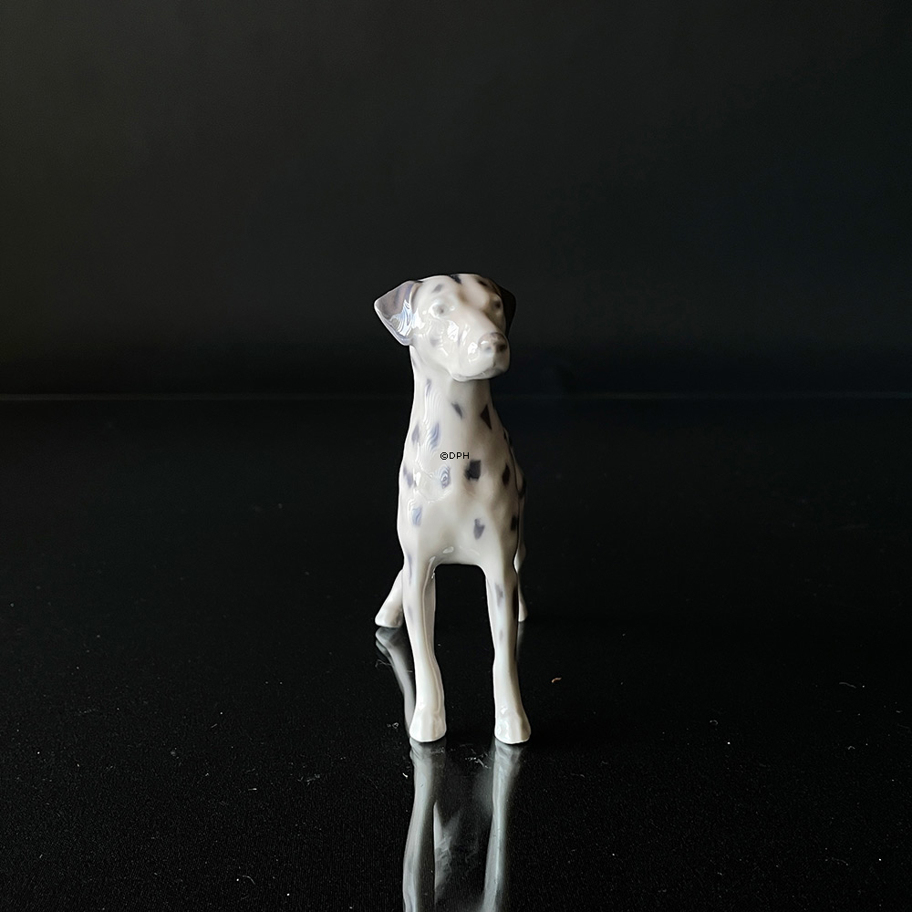Dalmatiner, Royal Copenhagen Hund Figur Nr. 3501 (HINWEIS: mit Fehlern, Schwanz angeklebt)