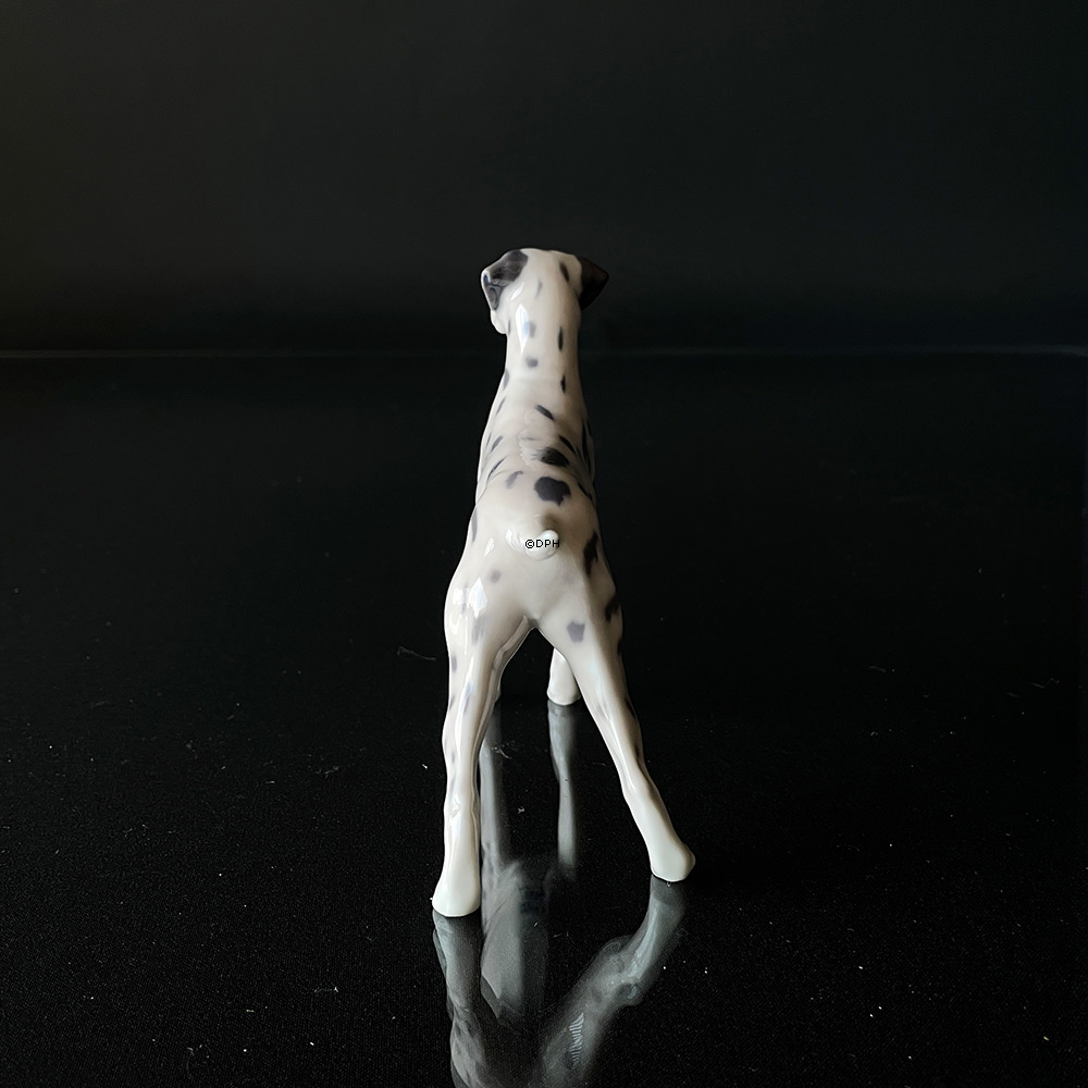 Dalmatiner, Royal Copenhagen Hund Figur Nr. 3501 (HINWEIS: mit Fehlern, Schwanz angeklebt)