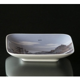 Schale mit dem Hafen in Middelfart, Royal Copenhagen Nr. 3530