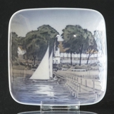 Schale mit Christiansminde in Svendborg, Royal Copenhagen Nr. 3532