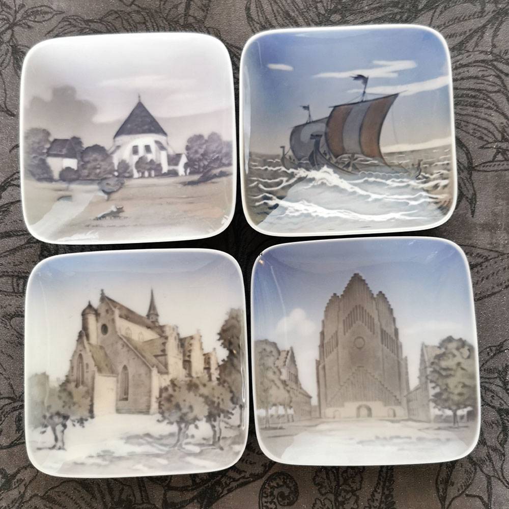 Schüssel mit dem Dom zu Hadersleben, Royal Copenhagen Nr. 3535