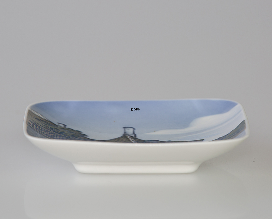 Schale mit Hans Christian Andersens Haus in Odense, Royal Copenhagen Nr. 3605