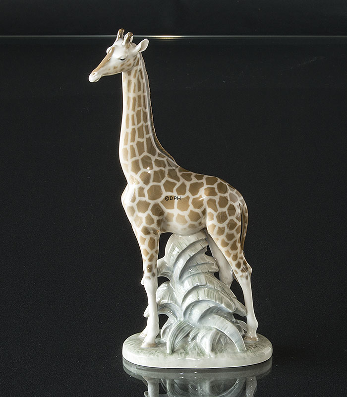 Giraffe, Royal Copenhagen Figur Nr. 3655