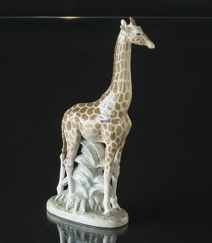 Giraffe, Royal Copenhagen Figur Nr. 3655