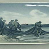 Schale mit Fischern, Royal Copenhagen Nr. 3726