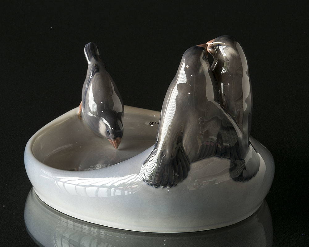 Schale oder Kartenablage mit Finken Royal Copenhagen Nr. 373