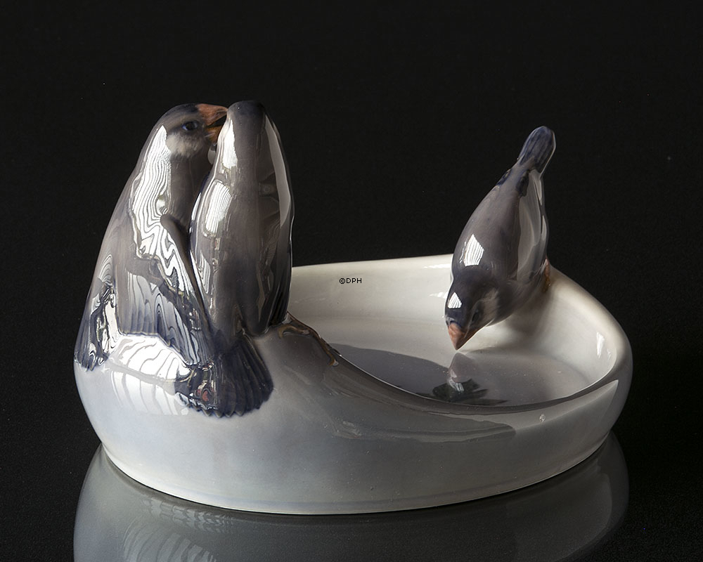 Schale oder Kartenablage mit Finken Royal Copenhagen Nr. 373