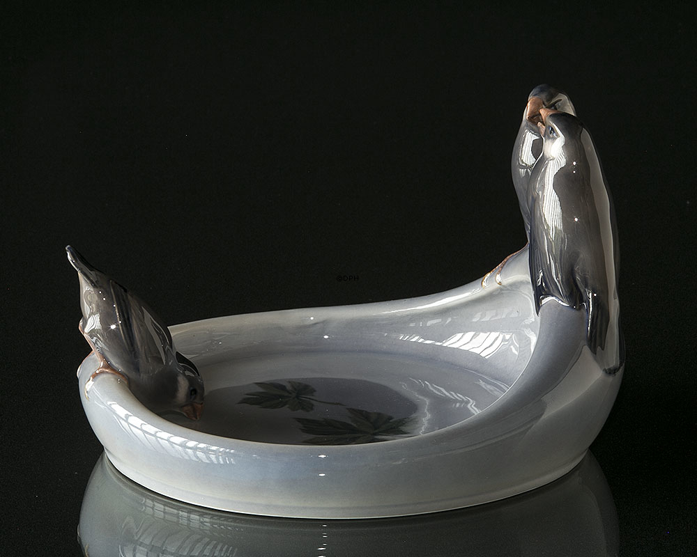 Schale oder Kartenablage mit Finken Royal Copenhagen Nr. 373